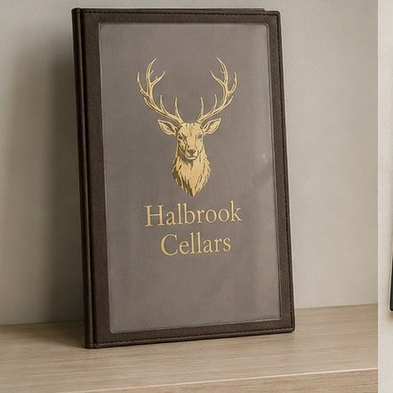 Clear-Pocket Menu Covers