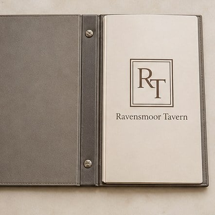 Screw-Post Menu Covers